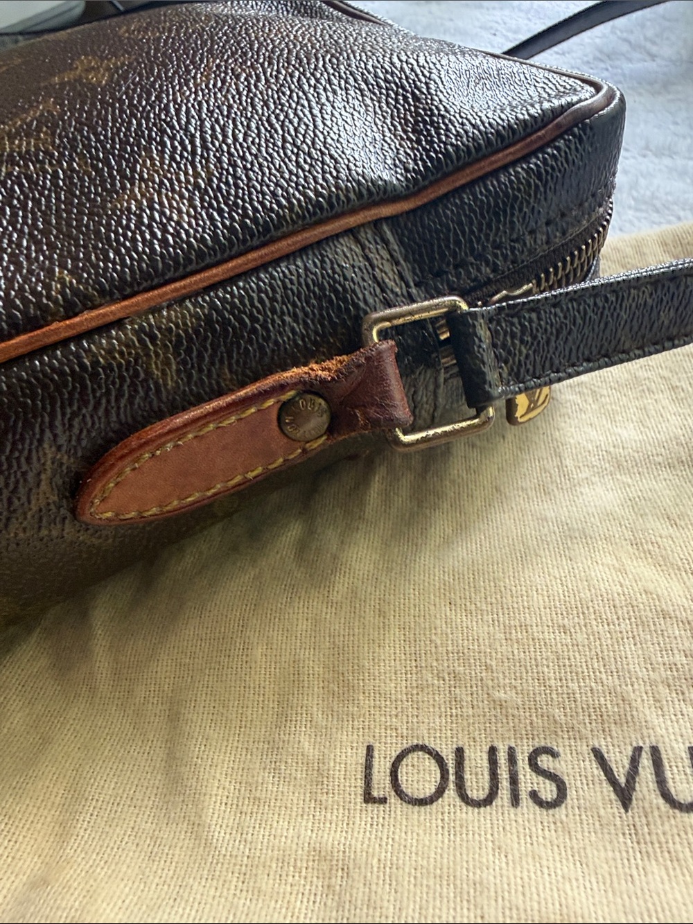 Louis Vuitton Shoulder Bag Danube Brown Monogram - Picture 5 of 16
